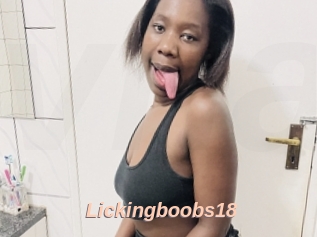 Lickingboobs18